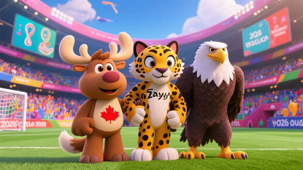 揭秘2026世界杯吉祥物：Maple、Zayu与Clutch背后的文化密码与狂欢寓意